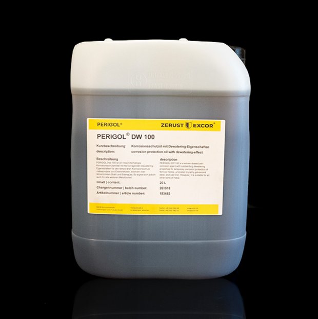 Protección anticorrosiva líquida PERIGOL DW 100 Bidón con protección anticorrosiva líquida PERIGOL DW 100