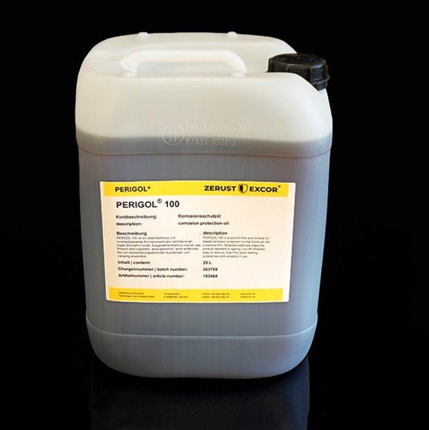 Bidón con aceite anticorrosión PERIGOL 100