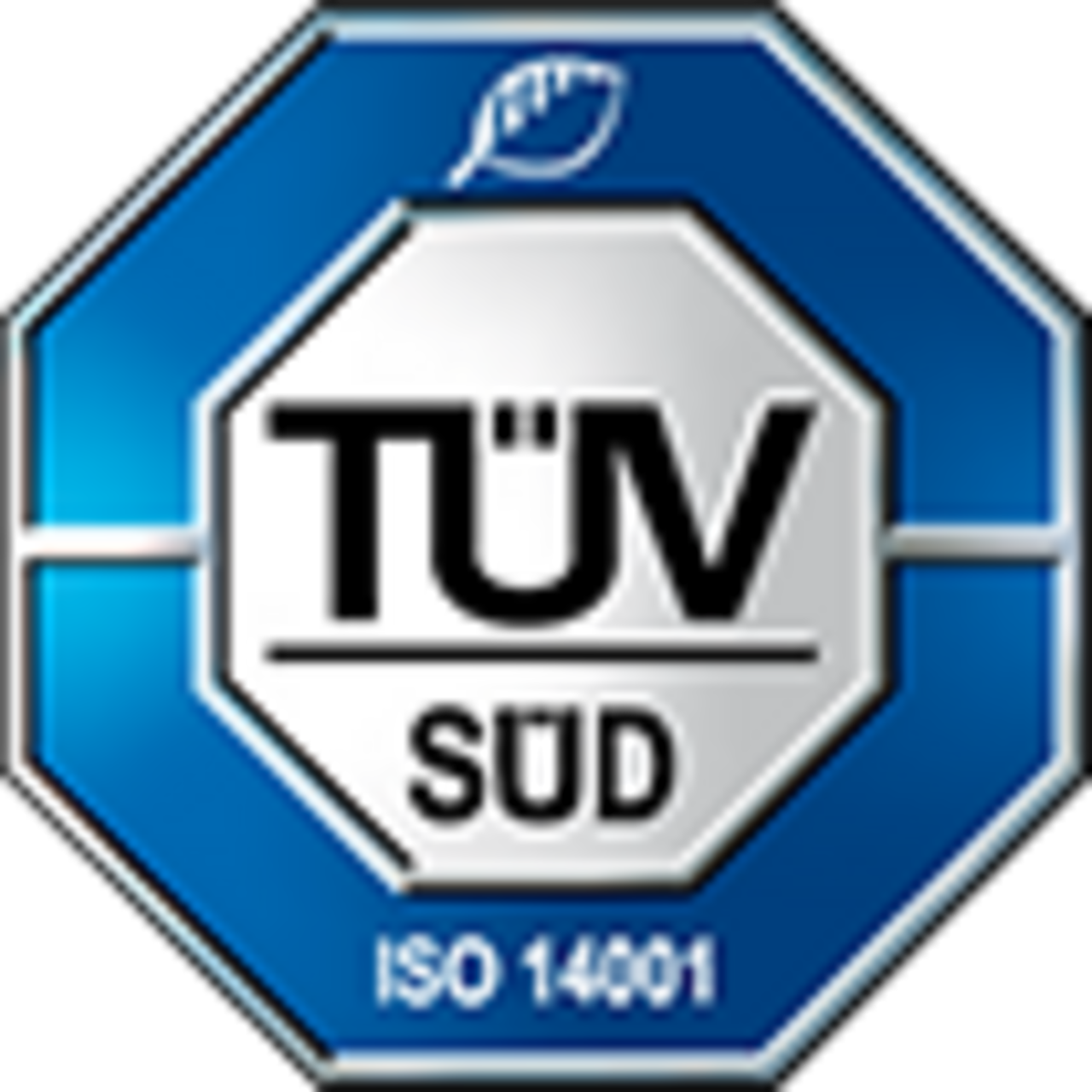 Sello TÜV SÜD para la gestión medioambiental según ISO 14001