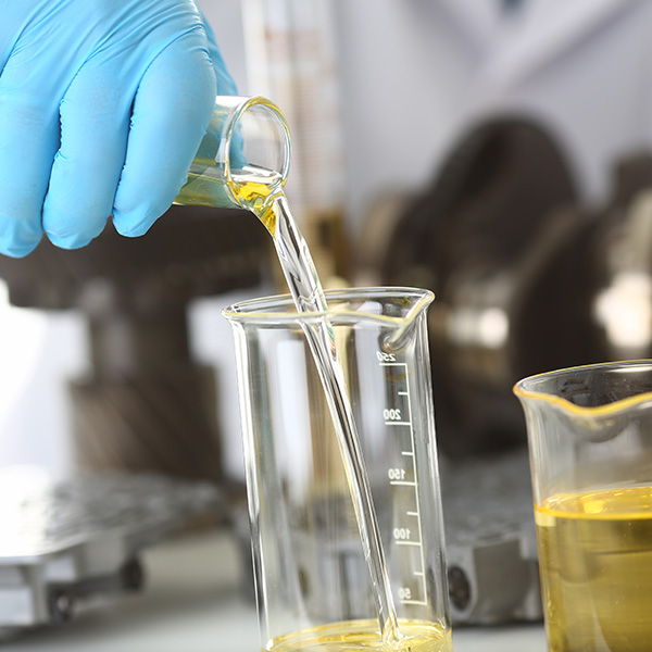 Lurigol vaso Booster de limpieza Lurigol en vaso de precipitados